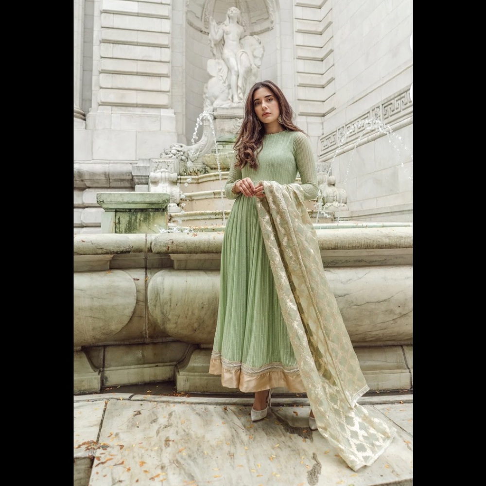 DESIGNER AYLA NOOR VIVIENNE 3 PIECE STITCHED PAKISTANI/INDIAN SUIT